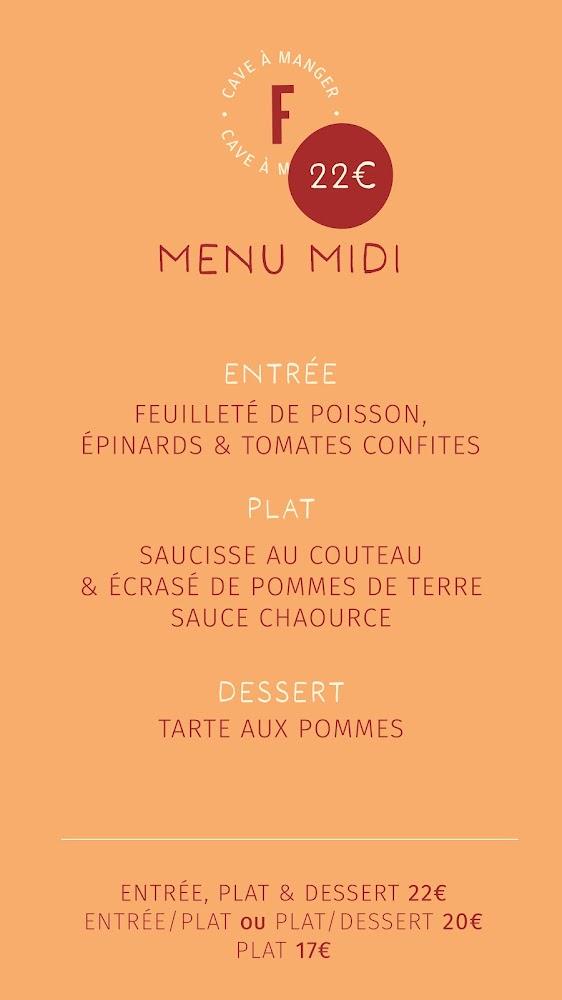 Fratrie - Menu Image 1